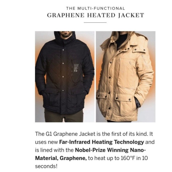 G1 Graphene Jacket: Cutting-Edge Comfort and Health Fusion in Size 2XL * M312 - Picture 5 of 5